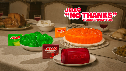 Jell-O No Thanks Thanksgiving Molds